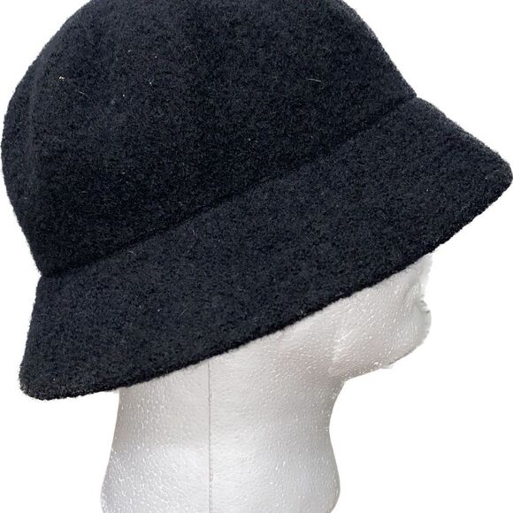 Talbots 100% Wool Black Bucket Hat - Picture 6 of 6